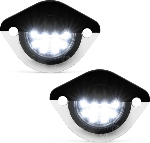 Miniatura 8 de litzland Conjunto de 2 luces LED para placa de matrícula compatible con Ford Mustang 1994 1995 1996 1997 1998 1999 2000 2001 2002 2003 2004 Canbus