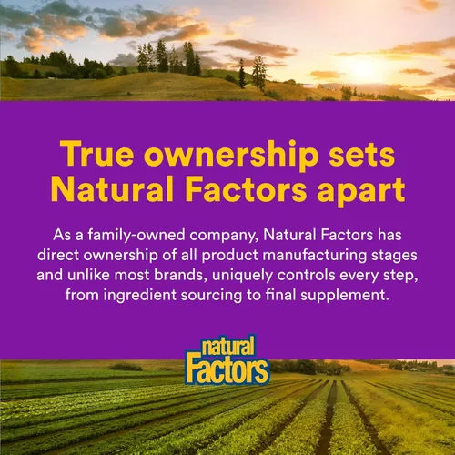 Miniatura 7 de Natural Factors, OsteoMove Cuidado de las Articulaciones, Apoyo de Fuerza Extra para la Salud de las Articulaciones y los Huesos, Sin OMG, 120