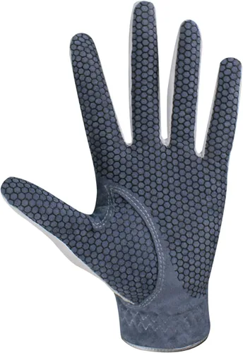 Miniatura 3 de Scott Edward Guante de golf para hombre, antideslizante, transpirable, suave, lavable, para usar en la mano izquierda, palma azul oscuro Negro
