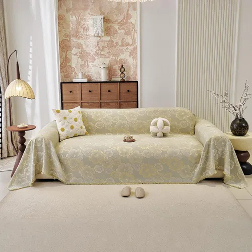 Miniatura 32 de ROOMLIFE Funda de sofá con estampado de leopardo para sofá de 3 plazas, lavable, protector de muebles para perros, funda de sofá suave