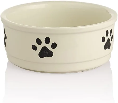 Miniatura 33 de Sweejar Cuencos de Cerámica para Perros, Plato de Comida para Perros Pequeños y Gatos, Cuenco de Porcelana Resistente para Mascotas para Comida