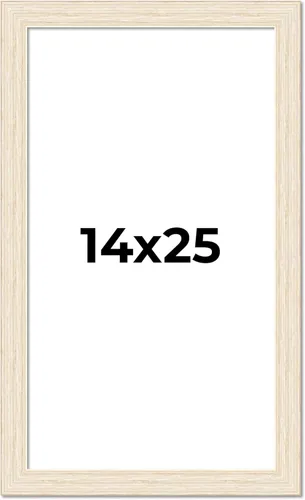 Miniatura 49 de Marco de fotos blanco de madera real de 10 x 12 pulgadas de ancho de 1.5 pulgadas Profundidad interior de 0.5 pulgadas Marco de fotos envejecido