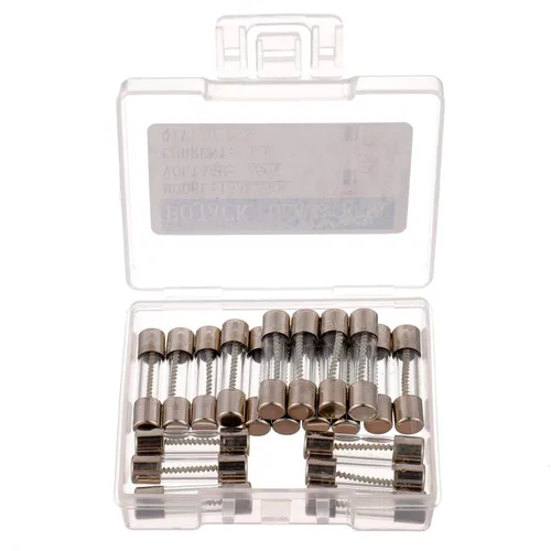 Miniatura 2 de BOJACK T5AL250V 0.197x0.787 in 5A 250V Fusibles de soplado lento 5 amperios 250 voltios 0.2 x 0.78 pulgadas tubo de vidrio fusibles de retardo