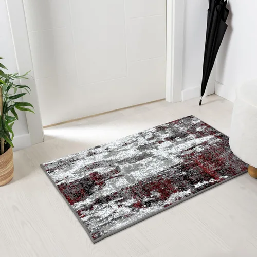 Miniatura 27 de LUXE WEAVERS Lagos Collection - Alfombra de área abstracta beige de 5 x 7 pies