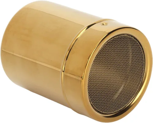 Miniatura 5 de Mezclador de polvo y azúcar, agitador de malla fina, coctelera de polvo de acero inoxidable dorado de malla fina en polvo para cocina