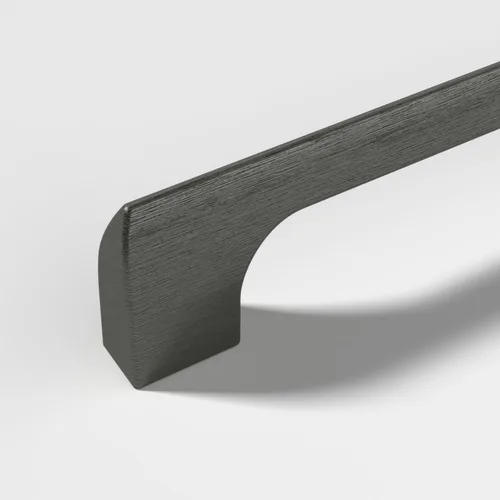 Miniatura 6 de Paquete de 10 manijas de metal de pistola con agujero central de 1-1/4 pulgadas Perillas de metal sólido para gabinetes de baño y decoración