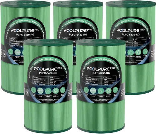Miniatura 10 de POOLPURE Filtro de spa C-6430 reemplaza a Watkins 31489, Pleatco PWK30, Filbur FC-3915, P/N0969601, 71825, 73178, 73250, 30 pies cuadrados de filtro