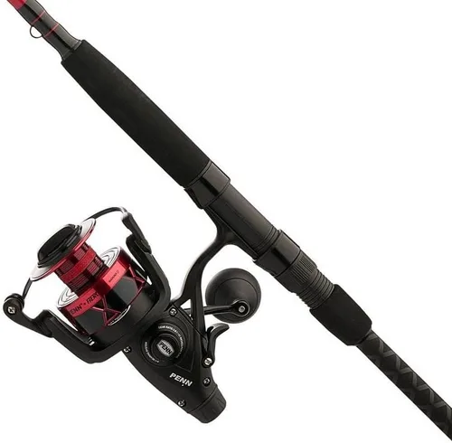 Miniatura 2 de PENN Fierce IV - Combo de carrete giratorio y caña de pescar