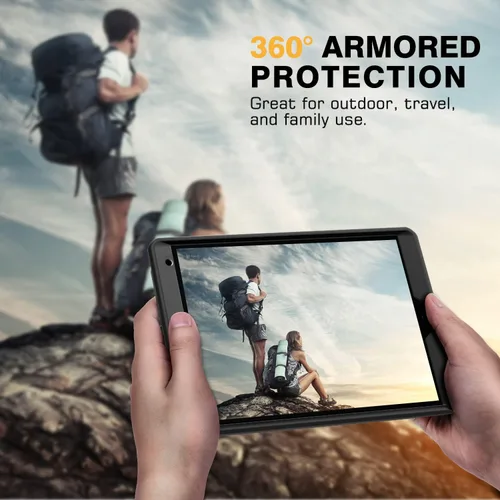 Miniatura 8 de MoKo Funda para iPad de 10.2 Pulgadas iPad 9ª Generación 2021/ iPad 8ª Generación 2020/ iPad 7ª Generación 2019, [Servicio Pesado] A Prueba
