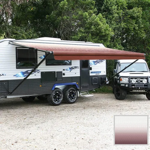 Miniatura 8 de Suncode Toldo de vinilo de alta calidad para autocaravana, 16 pies, pantalla de repuesto para toldo de cámper, color negro desteñido Descoloramiento