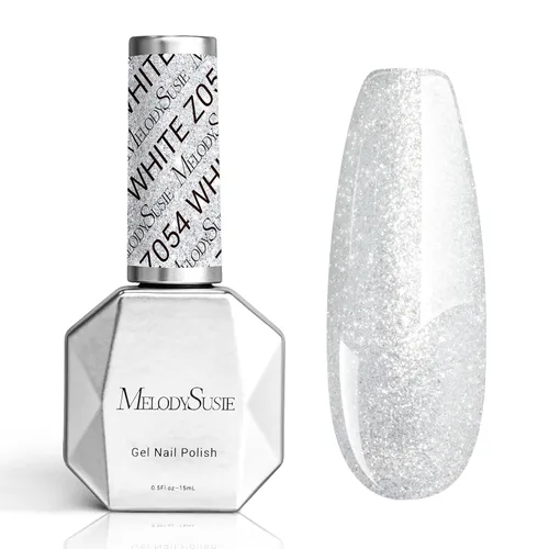 Miniatura 79 de MelodySusie Esmalte de uñas de gel grueso color rosa nude, 0.5 fl oz removible con remojo UV LED Funny Bunny esmalte de gel rosa, regalo de Navidad