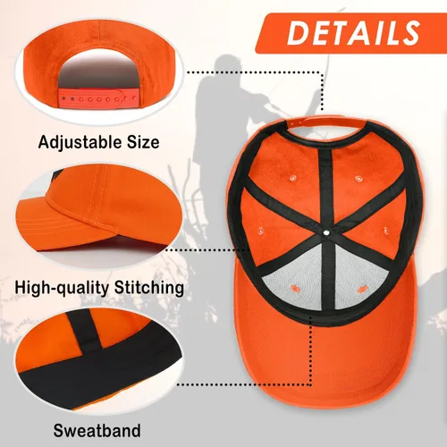 Miniatura 3 de Sombrero de capitán al aire libre, sombrero de caza, sombrero de pie grande, gorra de béisbol de montaña, gorra de camionero para hombres y mujeres
