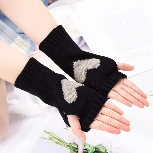 Miniatura 3 de RICHTRUE Y2K - Manoplas para mujer, accesorios de hadas, grunge, guantes de invierno estéticos para mujer