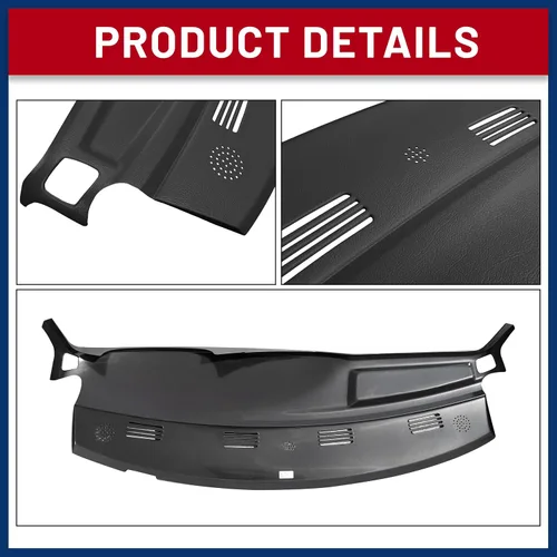 Miniatura 6 de Funda de cubierta de Dodge Ram 2002-2005 (sección principal), gris pizarra oscuro