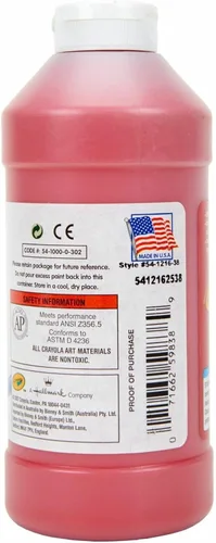 Miniatura 28 de Crayola Premier - Pintura al temple para niños, color blanco (16 onzas), suministros para el aula para niños, ideal para artes y manualidades,