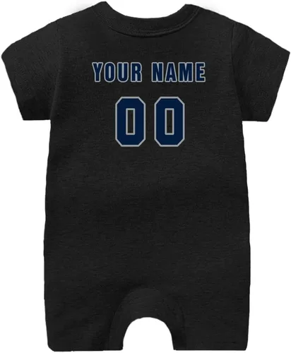 Miniatura 5 de Traje de fútbol personalizado para bebé, hace que tu bebé nombre y número de ropa de fútbol regalos
