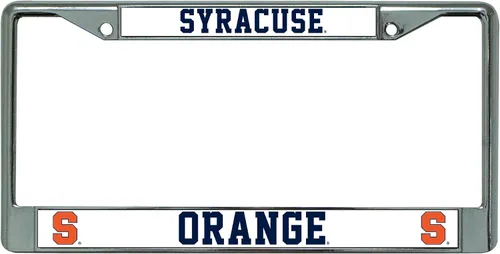 Miniatura 27 de Rico Industries NCAA Premium 12" x 6" Chrome Frame with Plastic Inserts - Car/Truck/SUV Automobile Accessory