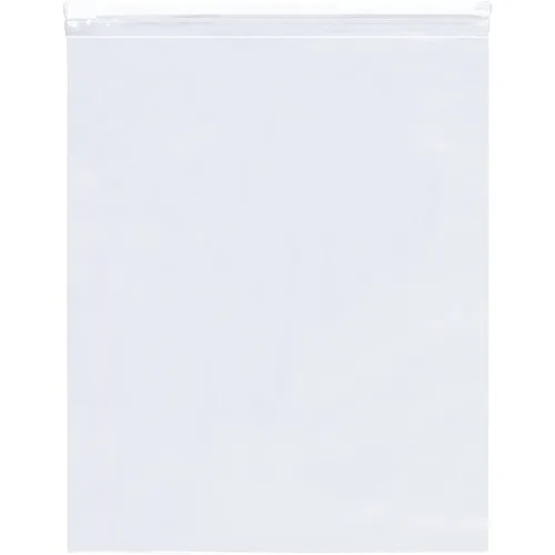 Miniatura 25 de Aviditi Poly Bolsa con cierre hermético blanco, Transparente, 1000 Claro