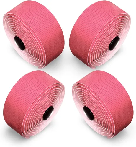 Miniatura 11 de ALIEN PROS Cinta para manillar de bicicleta de poliuretano (juego de 2) negro, rojo, blanco, rosa, azul, mejora el agarre de tu bicicleta con estas