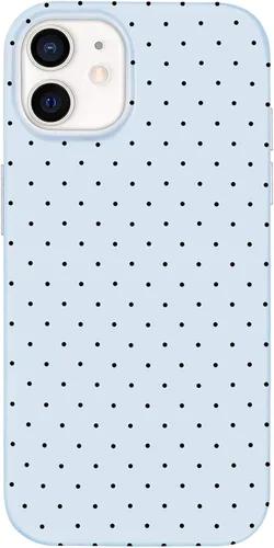 Miniatura 96 de Hython Funda para iPhone Air, diseño estético de lunares lindos, funda simple de 6.5 pulgadas, delgada, antiarañazos, parachoques de TPU suave, a