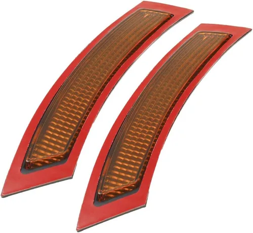 Miniatura 8 de 2 unidades para E92 E93 Serie 3 2P 2007-2013, reflector de parachoques delantero lateral con lente ámbar
