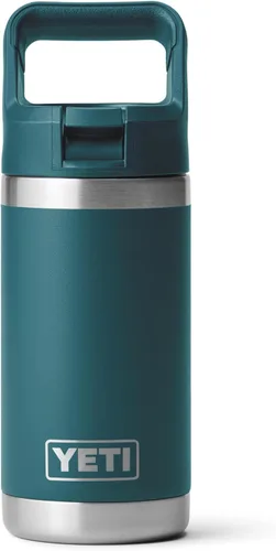 Miniatura 36 de YETI Rambler Jr. - Botella de 12 onzas para niños, con tapa con pajilla Rojo rescate
