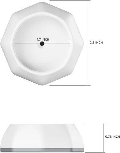 Miniatura 5 de ICERO Protector de pared para puerta de bebé, protege las paredes y puertas de las puertas de mascotas y perros, puertas montadas a presión que
