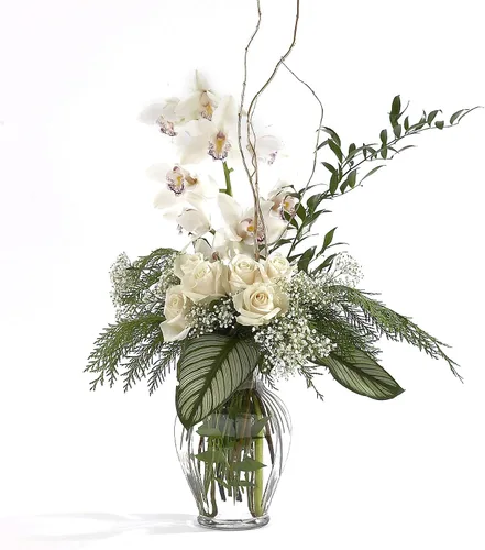 Miniatura 7 de Floral Supply Online Florero de Jardín de Primavera de 10 5/8" y Folleto Guía de Flores - Florero Decorativo de Vidrio para Arreglos Florales