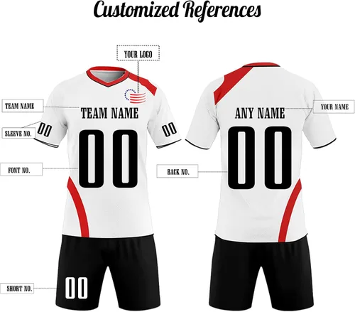 Miniatura 3 de Camiseta de voleibol personalizada para hombresmujeresniñosniñosniñascamisetas de voleibol personalizadas con nombrenúmerologotipo