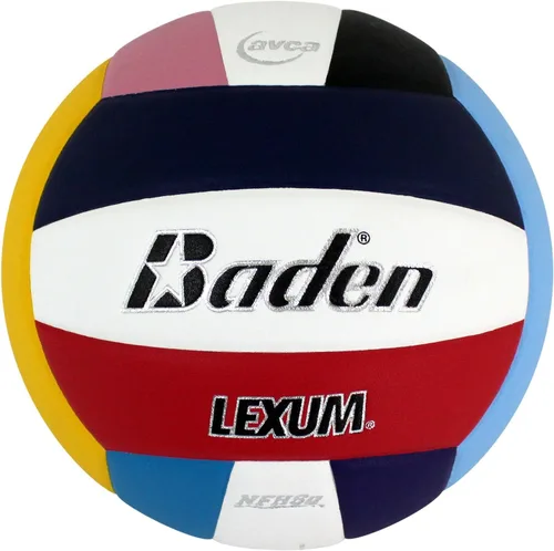 Miniatura 45 de Baden - Lexum - Microfibra compuesta de alta calidad Balón de voleibol oficial para interiores de la escuela secundaria 13U a 18U