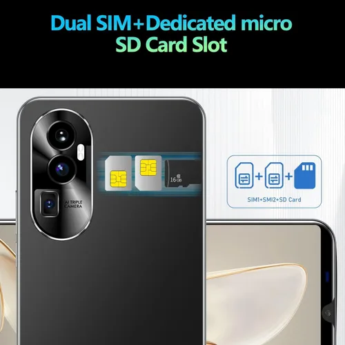 Miniatura 2 de Teléfono celular desbloqueado, Android 10.1 1+8G 2025 Teléfonos celulares desbloqueados de 4.42 pulgadas, teléfonos inteligentes Android de 1500 mAh