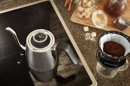 Miniatura 3 de KitchenAid KNK1012SS - Hervidor de cocina con cuello de cisne de precisión, 1 litro, acero inoxidable