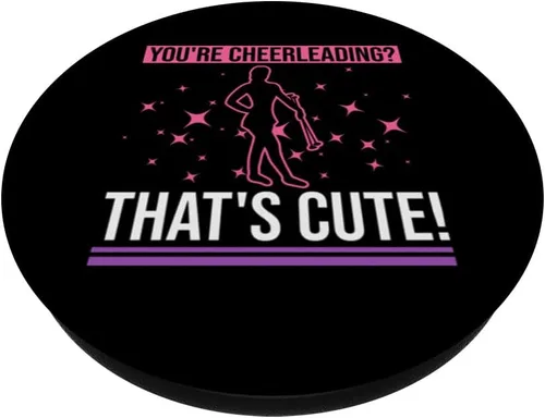 Miniatura 2 de Baton Twirler Design For Majorette Cheerleader PopSockets Standard PopGrip