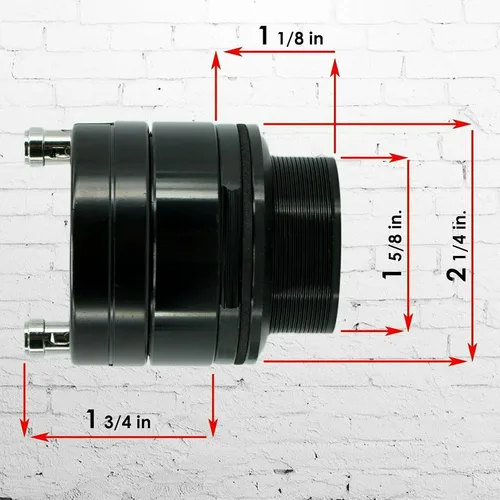 Miniatura 7 de Audiotek ATW460BK 1" 600W Car Pro Audio Heavy Duty Titanium Super Tweeter