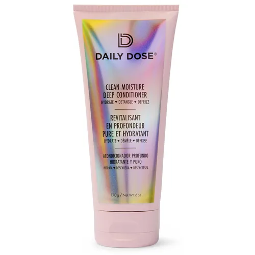 DAILY DOSE Mascarilla para el cabello con acondicionador profundo, tratamiento para cabello seco, dañado y teñido, sin parabenos, ftalatos, vegano y