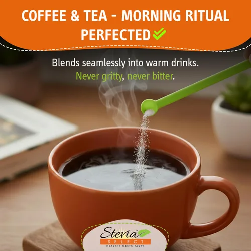 Miniatura 5 de Stevia Select Polvo de Stevia Orgánico Sin Azúcar Edulcorante de Stevia a Base de Plantas Sin OGM Extracto de Stevia Puro Sustituto de Azúcar Sin