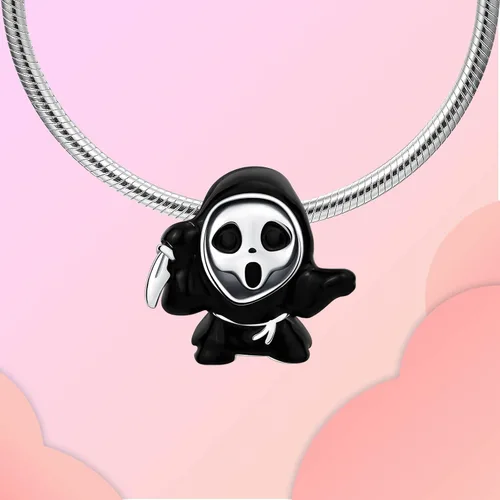 Miniatura 117 de LUXILLA Abalorio de plata de ley 925 para madre, hija, abuela, para familia, amor, madre, hija, abuela, para pulseras, collares, dijes, abalorios