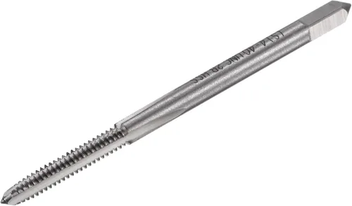 Miniatura 7 de uxcell Macho de fresado de rosca 2-56 UNC, M42 HSS (acero de alta velocidad) sin recubrimiento 3 flautas rectas Máquina Tornillo roscado Macho 2B