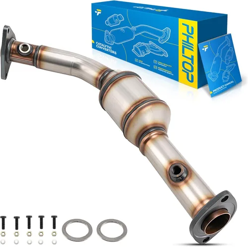 Miniatura 35 de PHILTOP Kit de convertidor catalítico de alto flujo apto para 2001-2005 Civic 1.7L DX/GX/HX/LX/LX Special Edition/Value Package (modelos execept EX)