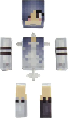 Miniatura 5 de EnderToys Adorable figura de acción de lobo 2-Gris