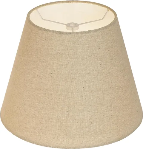 ALUCSET Pantalla de lámpara pequeña, pantalla de tela de barril para lámpara de mesa y luz de pie, 6 pulgadas de diámetro superior x 10 pulgadas de