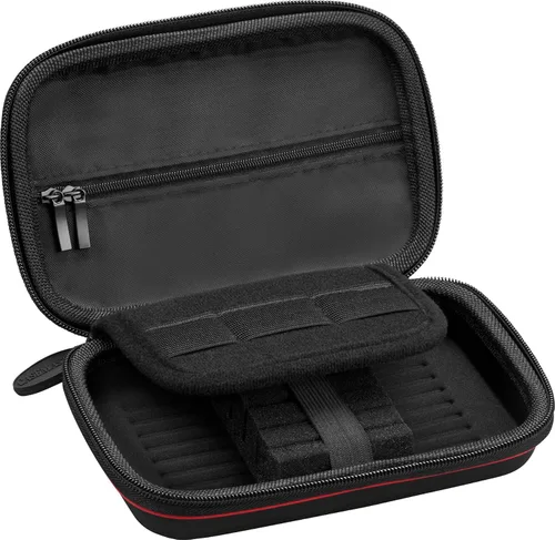 Miniatura 5 de Casemaster Sentinel - Estuche para dardos con 6 puntas de acero o punta suave, totalmente montado, funda rígida de EVA con espuma, resistente al