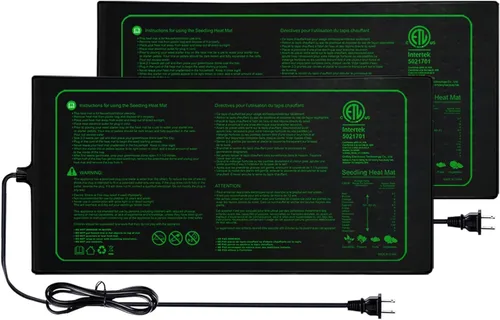 Miniatura 8 de Tapete térmico para plántulas con certificación ETL, almohadilla térmica hidropónica cálida para inicio de semillas en interiores, elaboración