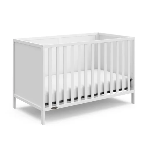 Miniatura 20 de Graco Theo Cuna convertible 3 en 1 para bebé, certificado GREENGUARD Gold, se convierte en cama y sofá cama para niños pequeños, se adapta a colchón