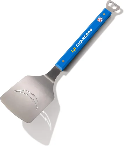 Miniatura 28 de YouTheFan NFL Sportula (espátula) de acero inoxidable de 18 pulgadas con abrebotellas