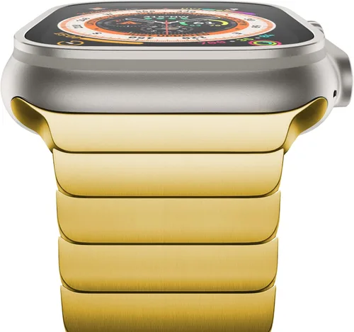 Miniatura 8 de NewWays - Pulsera de eslabones de titanio y acero inoxidable para Apple Watch Band Ultra 3 2 1 Band 49mm Series11 10 46mm 42mm 45mm 44mm 41mm 40mm