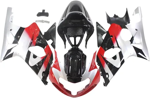 Miniatura 38 de Kit de carenado de inyección azul, negro y blanco para Suzuki GSXR600 GSX750 2006 2007 GSXR 600 GSX-R750 06 07 ABS Carenado de plástico completo