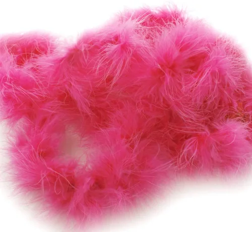Miniatura 12 de HairBow Center LLC Boa de plumas de marabú flaco - 2 yardas - Negro