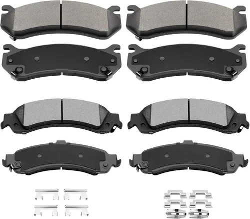 Miniatura 36 de Pastillas de freno, ECCPP D465 D537 8 piezas de kits de freno de cerámica aptos para 1997 1998 1999 para Acura CL, 1991-1997 para Honda para Accord