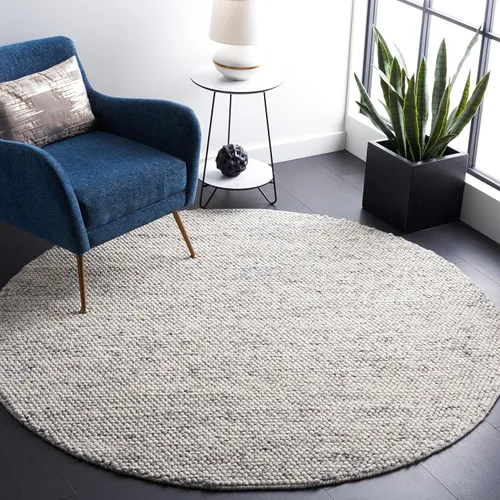 Miniatura 9 de SAFAVIEH Natura Collection - Alfombra decorativa, 2 x 3 pies, color beige, mezcla de lana hecha a mano, diseño texturizado, ideal para pasillo